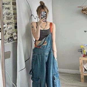 American Vintage Denim Overalls